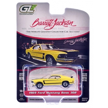 Greenlight 1:64 Ford Mustang Boss 302 1969 bright yellow